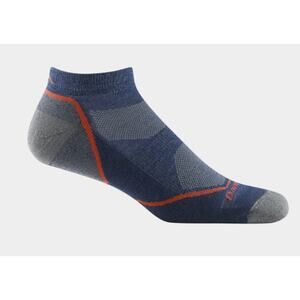 Darn Tough Men's Medium Denim Lightweight Hiking No Show Socks 1-Pair J20-42